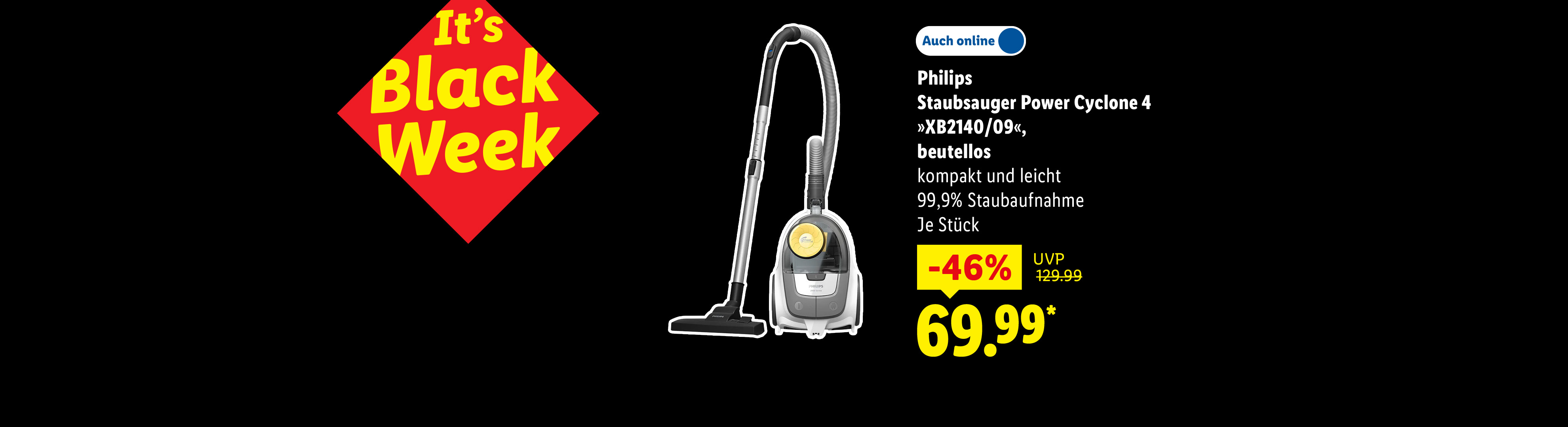 Philips Staubsauger, beutellos »XB2140/09«, je Stück auch online -46 % günstiger für 69.99€. Sofort kaufen.