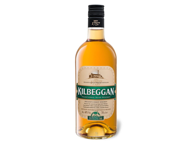Gehe zu Vollbildansicht: KILBEGGAN Irish Whiskey 40% Vol - Bild 1