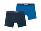 Zwei Paar blaue Boxershorts von Mexx.