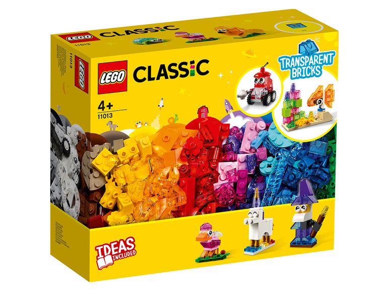 Gehe zu Vollbildansicht: LEGO® Classic 11013 »Kreativ-Bauset mit durchsichtigen Steinen« - Bild 1