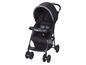 Ein schwarzer Safety 1st Kinderwagen mit Verdeck
