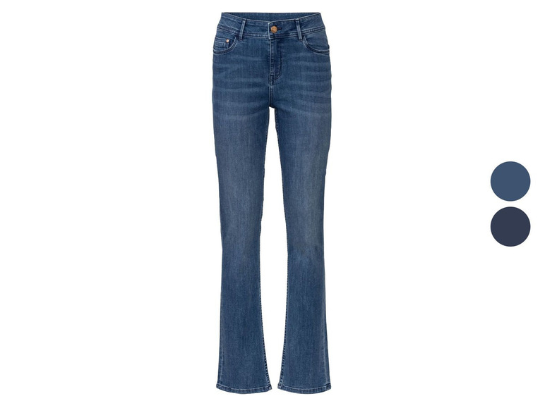 Gehe zu Vollbildansicht: ESMARA® Damen Jeans, Straight Fit, mit normaler Leibhöhe - Bild 1
