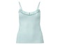 Ein hellblaues Tanktop mit Spitze