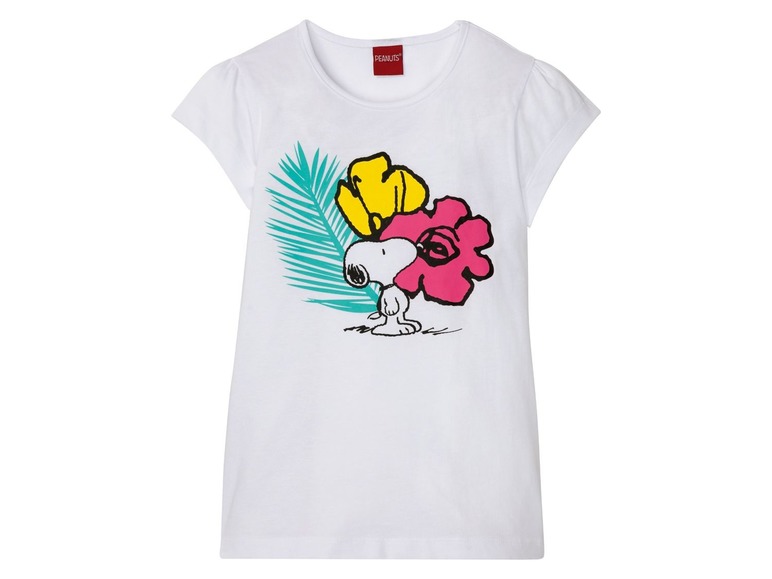 Gehe zu Vollbildansicht: Kinder T-Shirt Mädchen, in Single-Jersey-Qualität, aus reiner Baumwolle - Bild 2