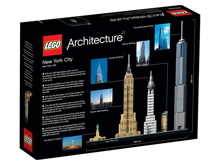 Gehe zu Vollbildansicht: LEGO® Architecture 21028 »New York City« - Bild 2