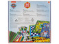 Paw Patrol Brettspiele mit 50 Spielen, darunter Würfel, Domino und Mikado.