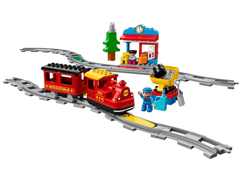 Gehe zu Vollbildansicht: LEGO® DUPLO® 10874 Dampfeisenbahn - Bild 4