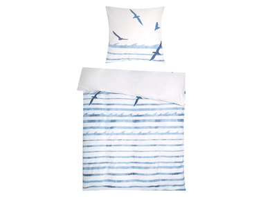 Primera - Primera Satin Bettwäsche »Sea Breeze« Birds (200 x 200 cm)
