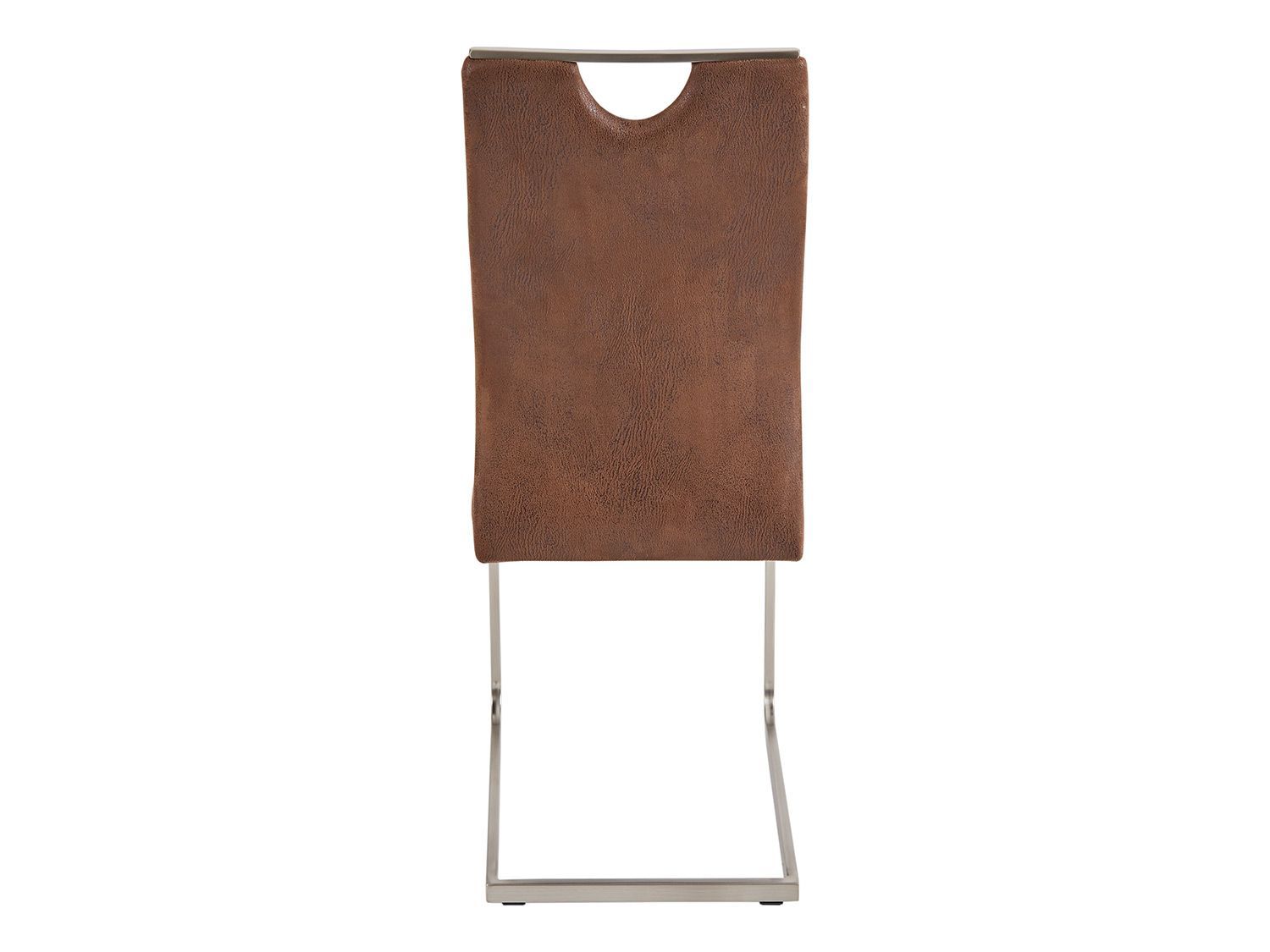 Thumbnail - Reality 2er Set Schwingstuhl Trieste (Dunkelbraun)