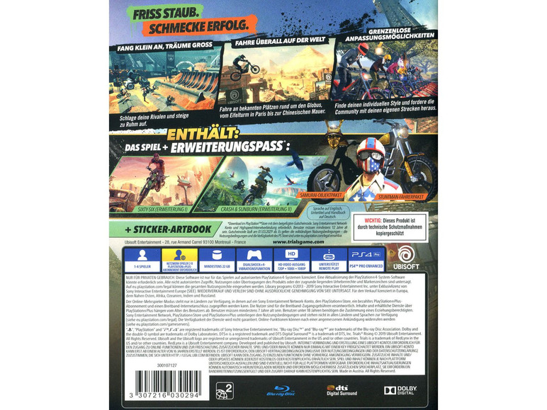 Gehe zu Vollbildansicht: Ubisoft Trials Rising (Gold Edition) - Konsole PS4 - Bild 2