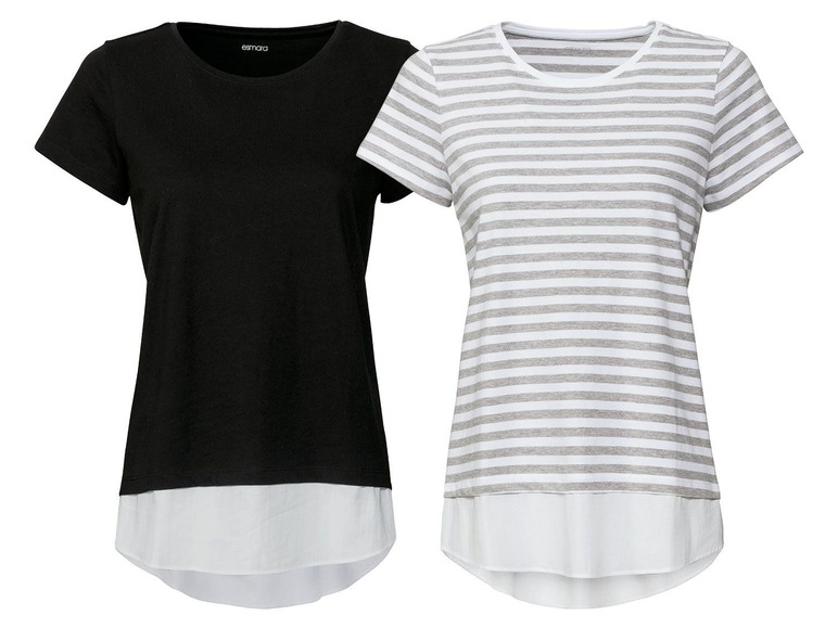 Gehe zu Vollbildansicht: ESMARA® 2 Damen T-Shirts - Bild 2