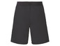 Schwarze Sport Shorts mit elastischem Bund.