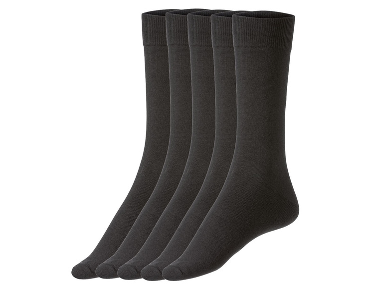 Gehe zu Vollbildansicht: LIVERGY Herren Socken, 5 Paar, mit Baumwolle - Bild 2