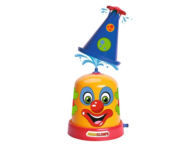Gehe zu Vollbildansicht: BIG Wassersprinkler »Aqua Clown«, genormter Schlauchanschluss, bis zu 4m Höhe, ab 3 Jahren - Bild 2