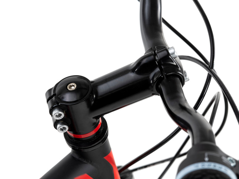 Gehe zu Vollbildansicht: KS Cycling Hardtail MTB 26" Xtinct grau-rot - Bild 5