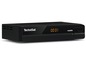 Ein schwarzer TechniSat Digitalreceiver mit HDMI-Anschluss.