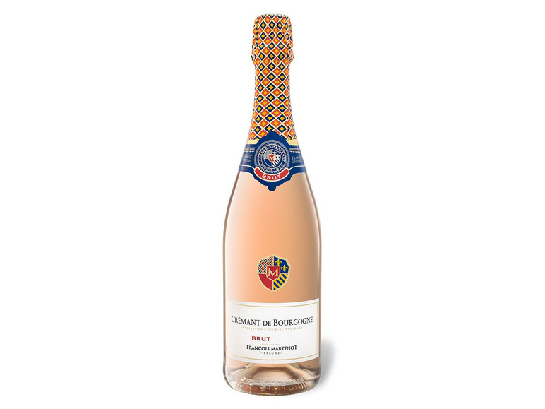 Francois brut, Rosé AOP Schaumwein Martenot 2019 Crémant Bourgogne de