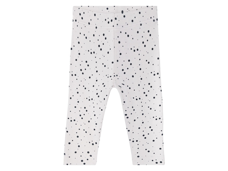 Gehe zu Vollbildansicht: lupilu® Baby Leggings Mädchen, 2 Stück, mit Baumwolle - Bild 2