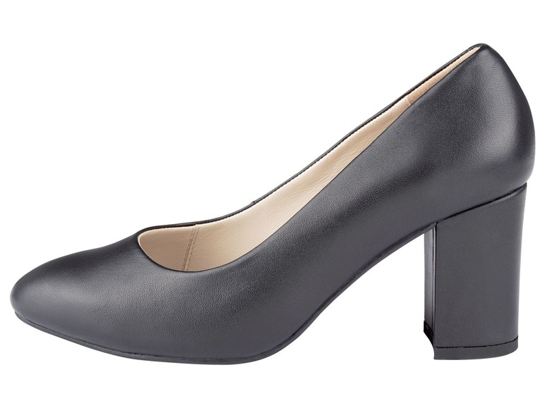 Gehe zu Vollbildansicht: ESMARA® Pumps Damen, weich gepolsterte Lederinnensohle, aus Leder - Bild 9