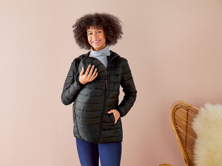 Gehe zu Vollbildansicht: esmara Damen Lightweight Umstands-Jacke, mit gefütterter Kapuze - Bild 3