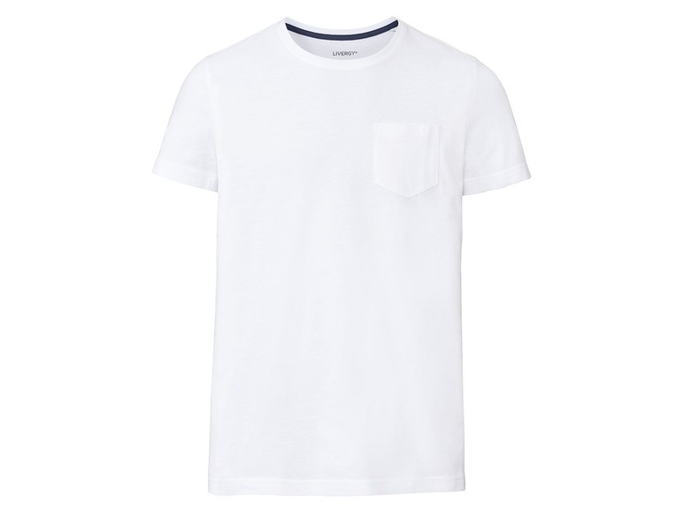 Gehe zu Vollbildansicht: LIVERGY® T-Shirt Herren, 3 Stück, mit Rundhals oder V-Ausschnitt, hoher Baumwollanteil - Bild 19
