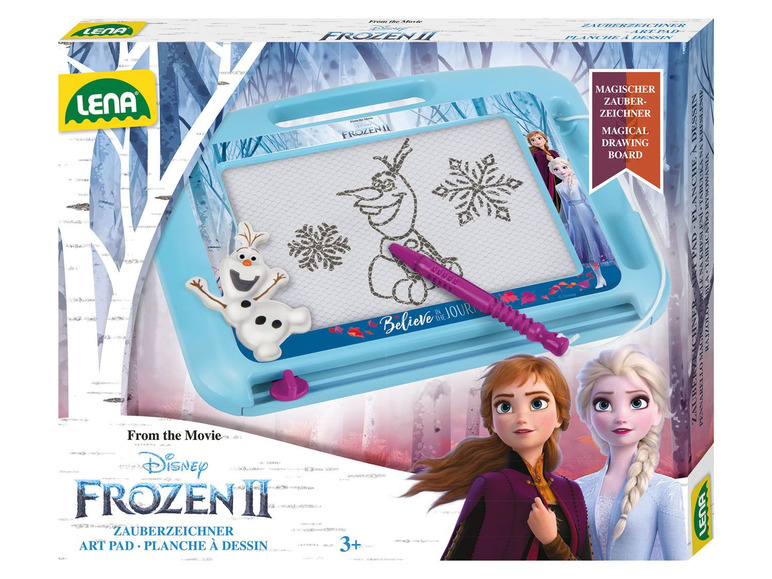 Gehe zu Vollbildansicht: LENA® Zauberzeichner »Disney Frozen II«, mit Stift und Anleitung, ab 3 Jahren - Bild 1