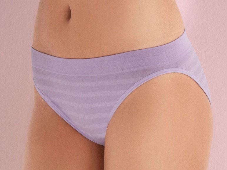 Gehe zu Vollbildansicht: ESMARA® Lingerie Minislips Damen, Seamless, bügelfrei, LYCRA® Fasern, mit Elasthan, 4 Stück - Bild 11