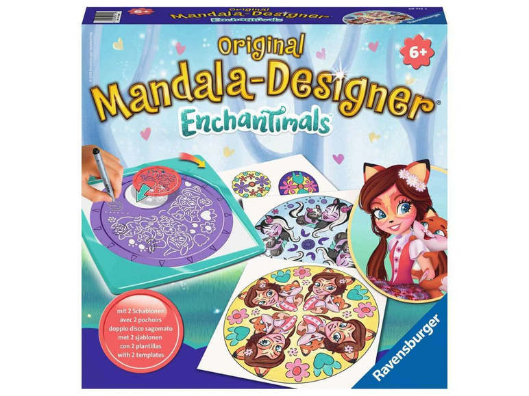 Gehe zu Vollbildansicht: Ravensburger Mandala Designer® Enchantimals - Bild 1