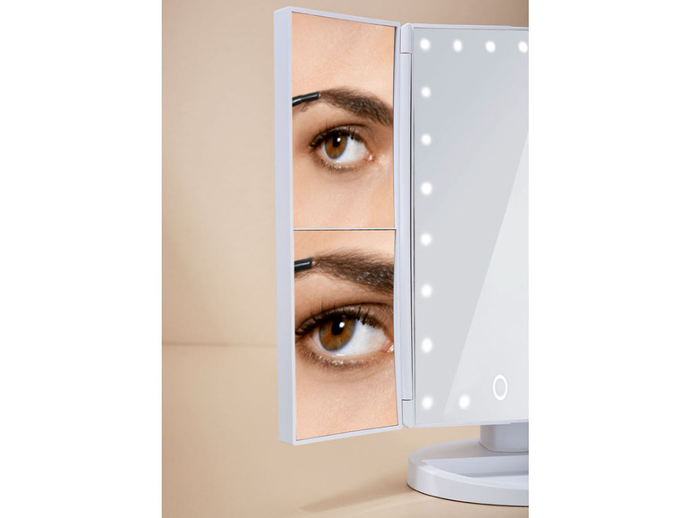 Gehe zu Vollbildansicht: LIVARNO home Kosmetikspiegel »MKSLK 6 A2«, LED, klappbar - Bild 6