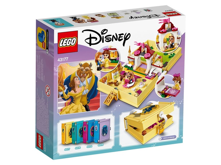 Gehe zu Vollbildansicht: LEGO® Disney Princess™ LEGO® Disney Princess 43177 »Belles Märchenbuch« - Bild 2