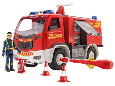 Revell Junior Kit Modellbausatz Feuerwehr, Maßstab 1:20, mit Figur, ab 4 Jahren