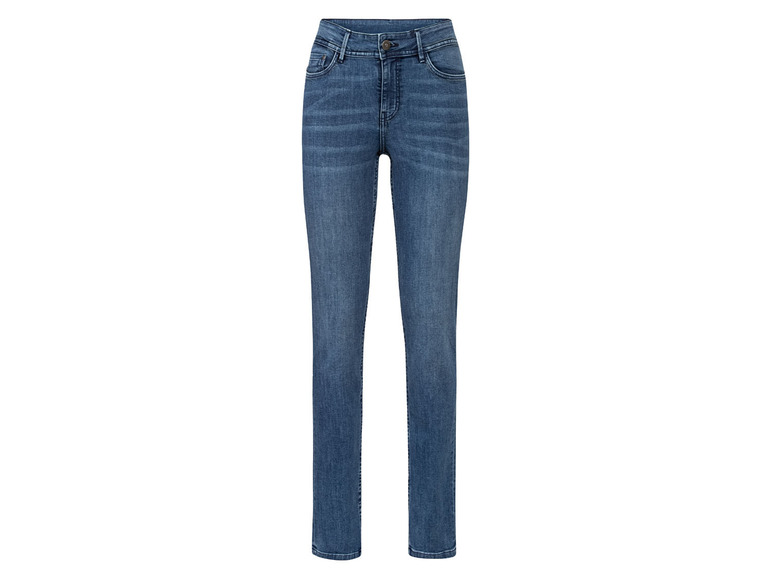 Gehe zu Vollbildansicht: esmara Damen Jeans, Straight Fit, mit normaler Leibhöhe - Bild 10
