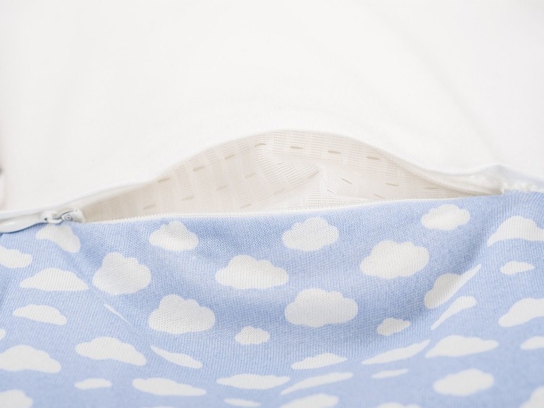 Gehe zu Vollbildansicht: Träumeland Babyschlafsack / Außenschlafsack LIEBMICH, Wolke blau - Bild 3