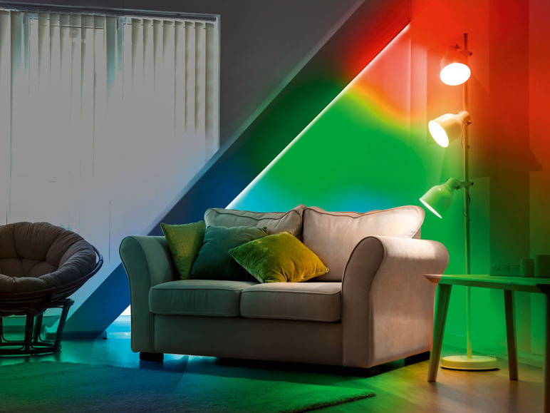Gehe zu Vollbildansicht: Livarno Home LED Band digital, 5 m, mit 166 Lichteffekten - Bild 2
