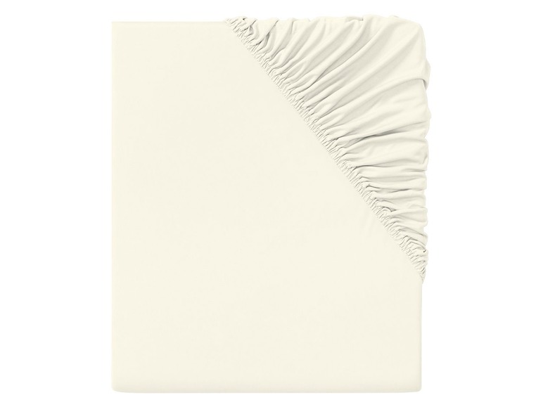Gehe zu Vollbildansicht: MERADISO® Satin Spannbettlaken, 140-160 x 200 cm, einlaufsicher, aus reiner Baumwolle - Bild 3
