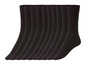 Zehn Paar schwarze Socken