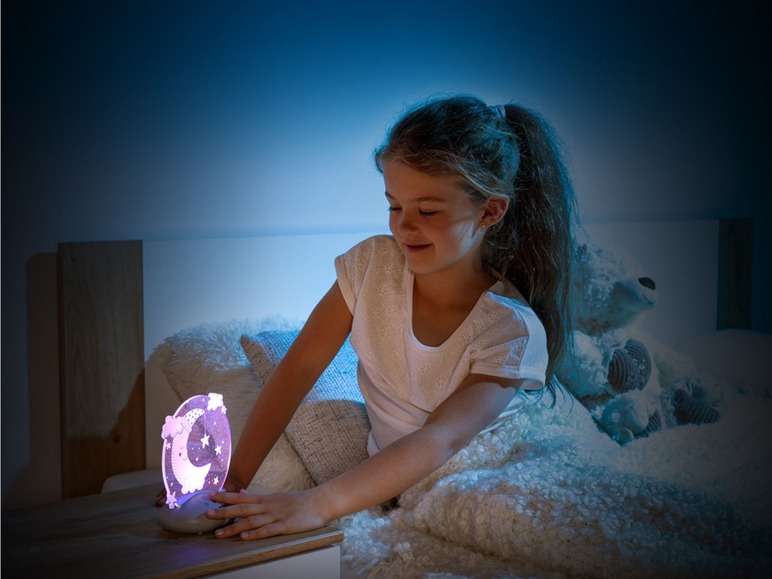 Gehe zu Vollbildansicht: Reer LED Nachtlicht »Colour Lumy«, mit Farbwechsel, kindgerechte Motive Eule oder Mond - Bild 13