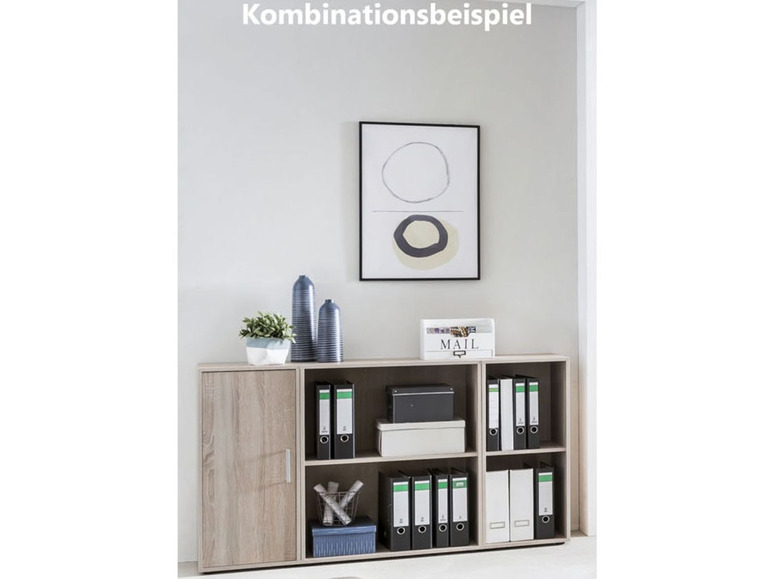 Gehe zu Vollbildansicht: Wilmes Serie Maxi-Office, Schrank schmal mit 1 Tür - Bild 25