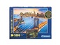1000-teiliges fluoreszierendes Puzzle von Clementoni mit einem Bild der Brooklyn Bridge in New York.