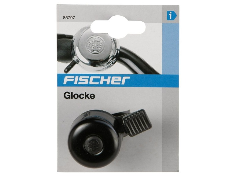 Eine Fischer Fahrradglocke.