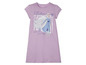 Lilafarbenes Frozen Kleid mit Elsa-Motiv.