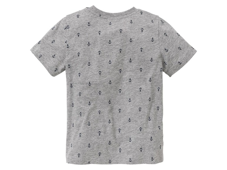 Gehe zu Vollbildansicht: LUPILU® T-Shirts Jungen, 4 Stück, weiche Single-Jersey-Qualität, hoher Bio-Baumwollanteil - Bild 26