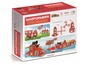Magformers Amazing Rescue Set mit 50 magnetischen Bausteinen zum Bauen von Fahrzeugen und Strukturen.