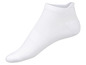 Weiße, niedrige Socke aus Baumwolle