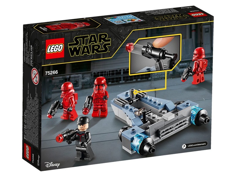 Gehe zu Vollbildansicht: LEGO® Star Wars™ 75266 Sith Troopers™ Battle Pack - Bild 2