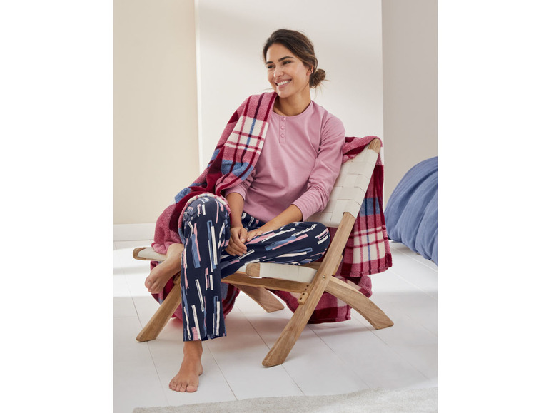 Gehe zu Vollbildansicht: esmara® Pyjama Damen, aus Baumwolle - Bild 43