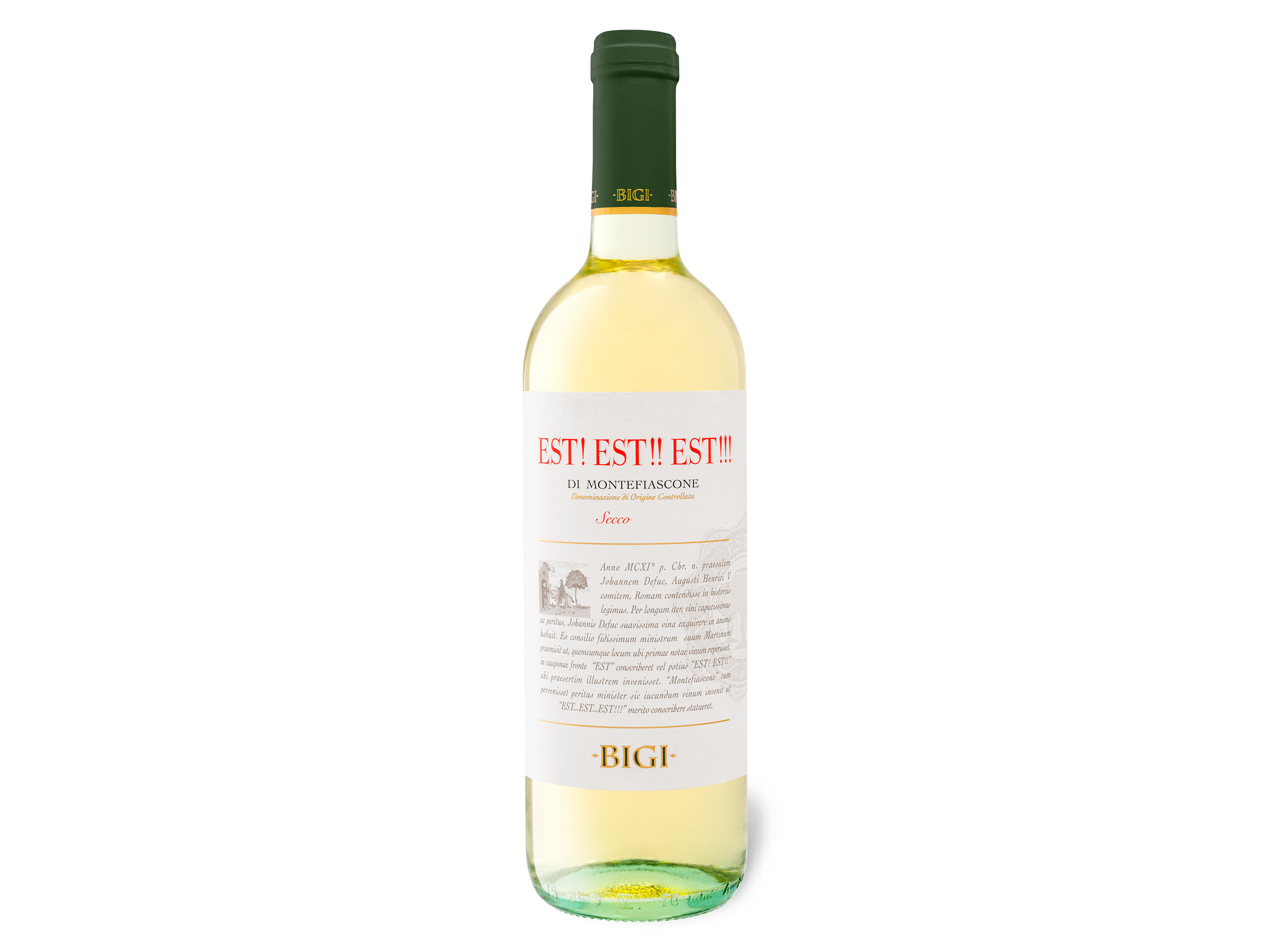 Bigi Est! Est!! Est!!! Di Montefiascone DOC trocken, Weißwein 2022 Wein & Spirituosen Lidl DE
