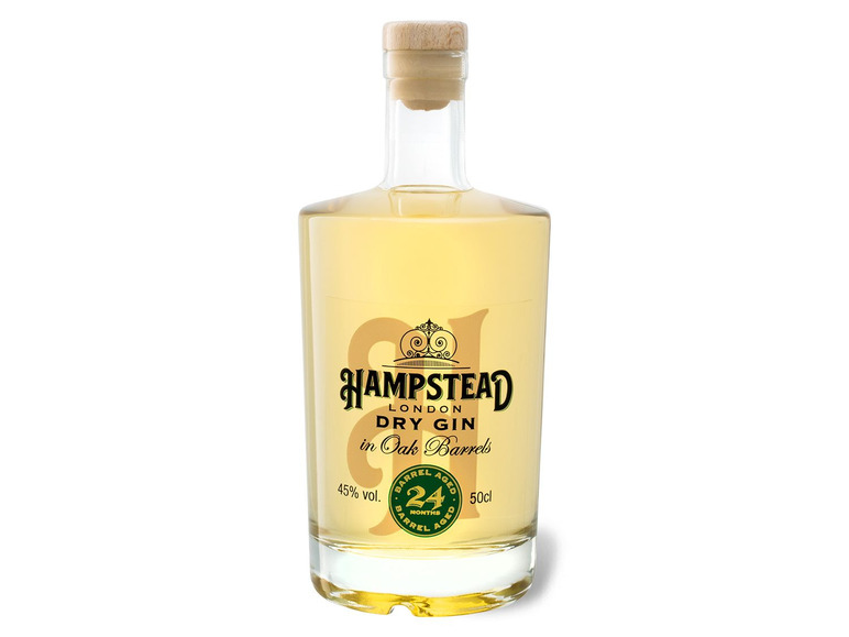Gehe zu Vollbildansicht: Hampstead Barrel Aged Gin 24 Monate 45% Vol - Bild 1