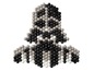 Eine Darth Vader-Figur aus Perlen.
