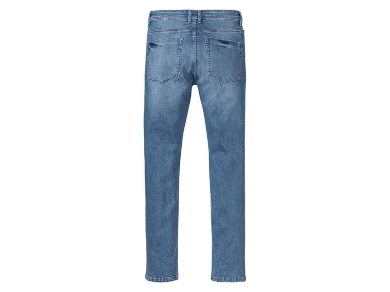 Gehe zu Vollbildansicht: LIVERGY® Jeans Herren, Slim Fit, im 5-Pocket-Style, mit Baumwolle und Elasthan - Bild 4